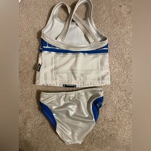 Toddler size 4 R2D2 two piece bathing suite